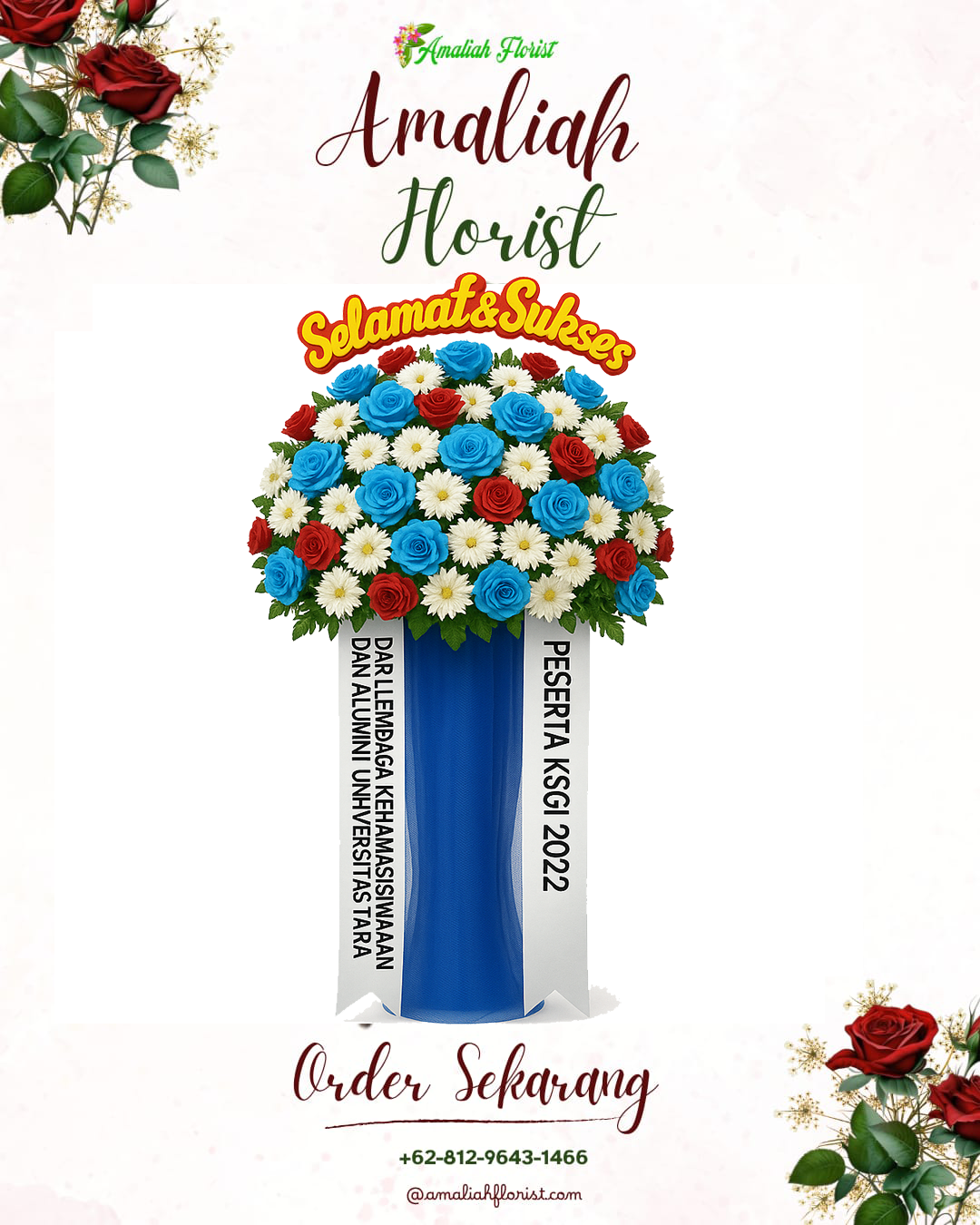 Standing Flowers Singaparna